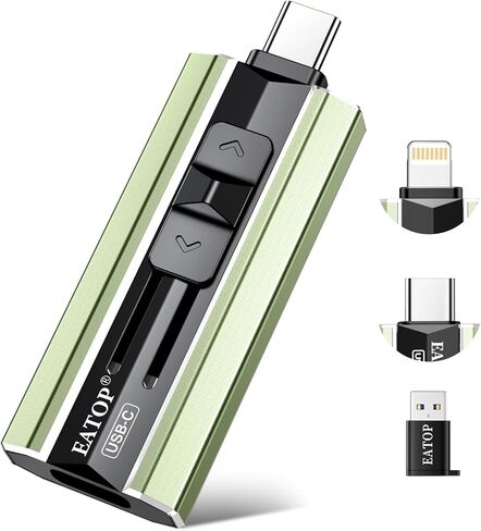 512GB Flash Drive Intended for iPhone iPad, Memory Stick Storage for Photos and Videos Backup, Compatible with iPhone iPad Android PC, Plug and Play, No Application Required (Light Purple) in Kuwait
