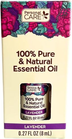 Personal Care Pure Lavender Essential Oil, 0.27 Fl Oz (2 Count) – 100% Natural for Relaxation and Massge in Saudi Arabia
