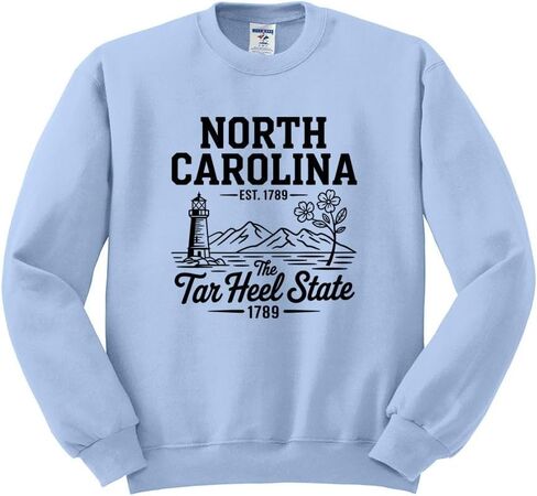 Tar Heel State North Carolina Sweatshirt Unisex in Kuwait