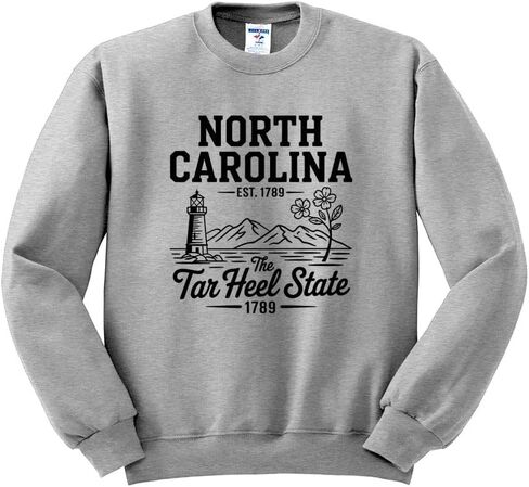 Tar Heel State North Carolina Sweatshirt Unisex in Kuwait