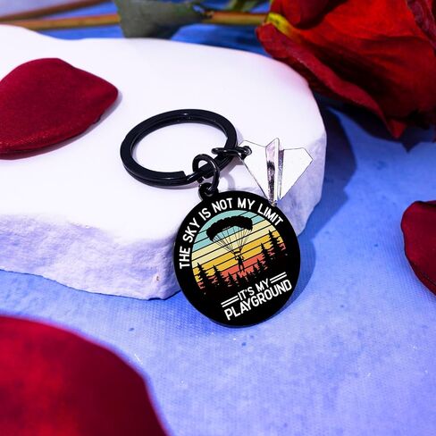 Pilot Gifts For Men Fathers Day Gift For Dad Grandpa Airplane Keychain Aviation Lover Gifts For Flight Attendants Best Plane Accessories Christmas Gift For Pilots Airplane Birthday Decorations in Saudi Arabia