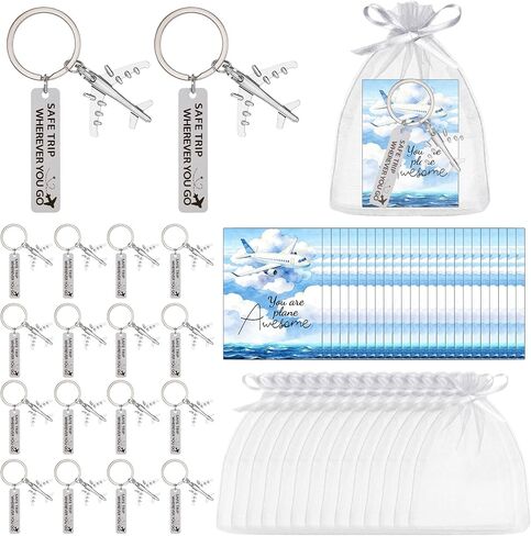 Flight Attendant Gifts Wherever You Go Keychain Traveling Keychain Airplane Keychains in Kuwait