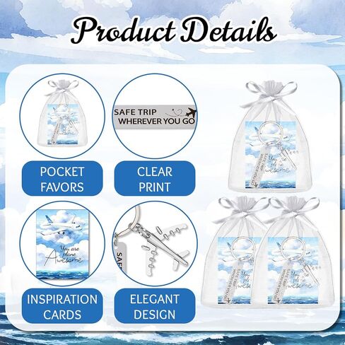 Flight Attendant Gifts Wherever You Go Keychain Traveling Keychain Airplane Keychains in Kuwait