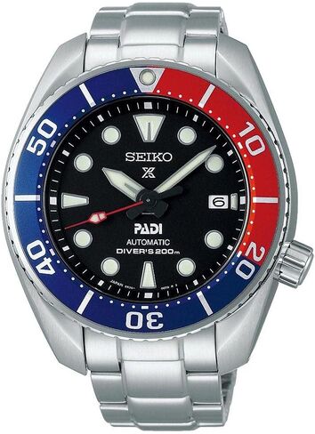 ساعة PROSPEX Seiko PADI إصدار خاص للغواصين 200 متر أوتوماتيكية من زجاج الياقوت SPB181J1 in Kuwait