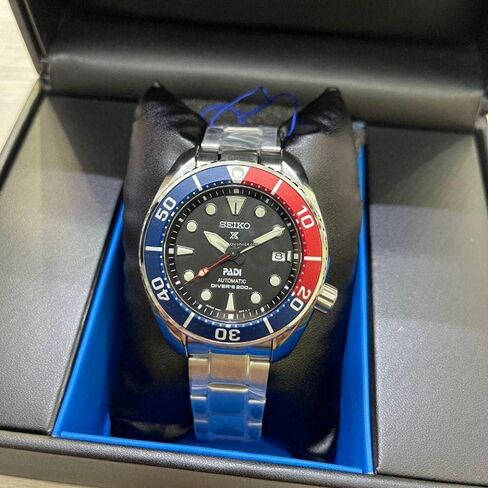 ساعة PROSPEX Seiko PADI إصدار خاص للغواصين 200 متر أوتوماتيكية من زجاج الياقوت SPB181J1 in Kuwait