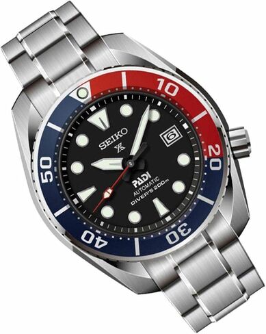 ساعة PROSPEX Seiko PADI إصدار خاص للغواصين 200 متر أوتوماتيكية من زجاج الياقوت SPB181J1 in Kuwait
