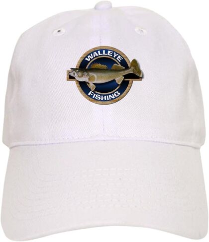 CafePress Walleye Fishing Cap Adjustable Baseball Cap in Saudi Arabia