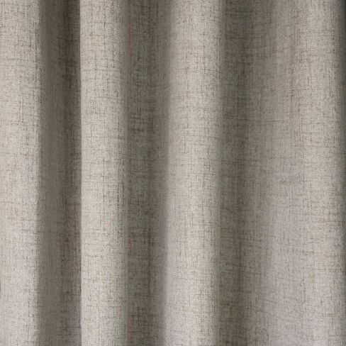 Moondream DecibelControl™ 3-in-1 Soundproof Curtain | Noise Reduction | Thermal Insulation | 100% Blackout | Patented Technology | Made in Europe | Grommet | 52" W x 84" L | Beige - Sand MC632 in Saudi Arabia