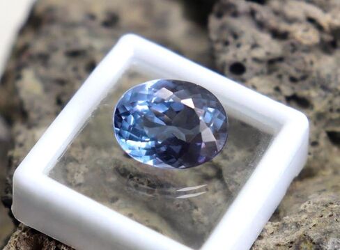 11Ct Natural Alexandrite Gemstone Oval Cut | Certified AAA Faceted Alexandrite | Loose Color Changing Gemstone in Kuwait