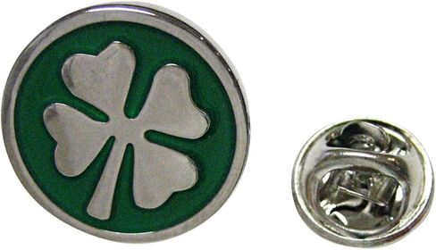 Kiola Designs Four Leaf Lucky Clover Lapel Pin in Kuwait