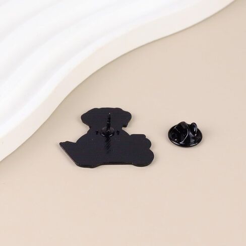 Scientist Dog Lover Enamel Pin For Science Teacher Dog Mom Dad Scientist, Science And Puppy Lover Pin Brooch, Geek Lapel Badge, Fur Mama Brooches, STEM Accessories in Kuwait