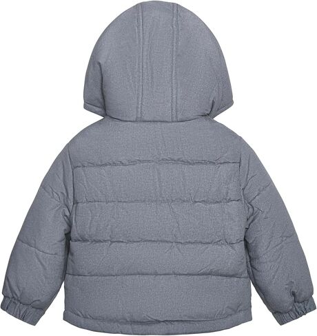 LONDON FOG boys Heavyweight Puffer Jacket Fleece-lined Brushed Microfiber Winter Coat in Kuwait