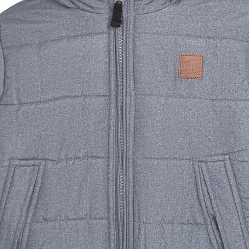 LONDON FOG boys Heavyweight Puffer Jacket Fleece-lined Brushed Microfiber Winter Coat in Kuwait