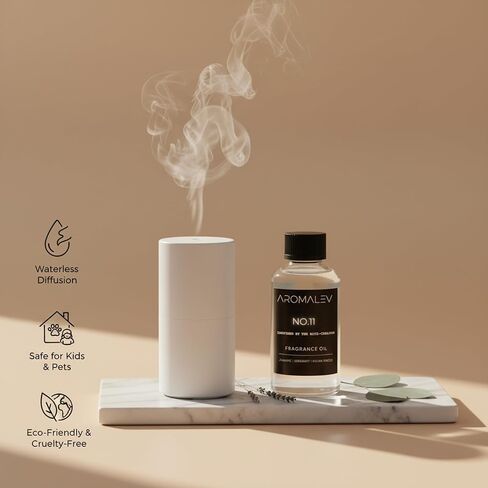 Ritz-Carlton Inspired Diffuser Oil No. 11 - Luxury Hotel Fragrance Oil for Waterless Cold Air Diffusers & Ultrasonic, Long Lasting Scent, Includes Spray Cap for Room Spray - 4.1 Fl Oz (120ml) in Saudi Arabia
