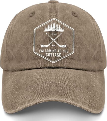 قبعة بيسبول للنساء من I'm Coming to The Cottage Hat هدايا مضحكة للرجال in Kuwait