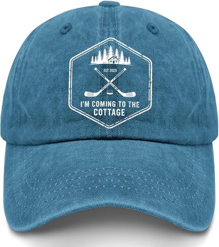 قبعة بيسبول للنساء من I'm Coming to The Cottage Hat هدايا مضحكة للرجال in Kuwait