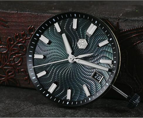 SAN Martin SN0150G Automatic Watch, MOP Guilloche Dial, 39mm in Saudi Arabia
