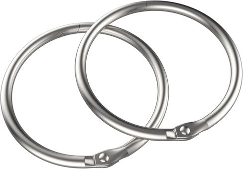 Loose Leaf Binder 304 Stainless Steel Rings for Key Chains, Card/Clip Rings for Book Rings, School,Home,Office in Saudi Arabia