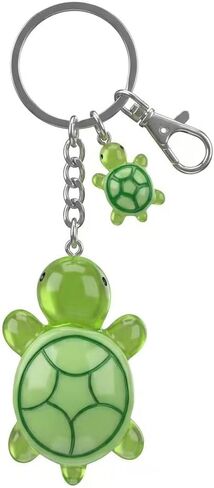Turtle Keychain-Tortoise Keychains with Mother and Baby Bag Charms for Women, Ocean Key Chains Gifts for Animal Lovers,Girls,Friends,Family in Saudi Arabia