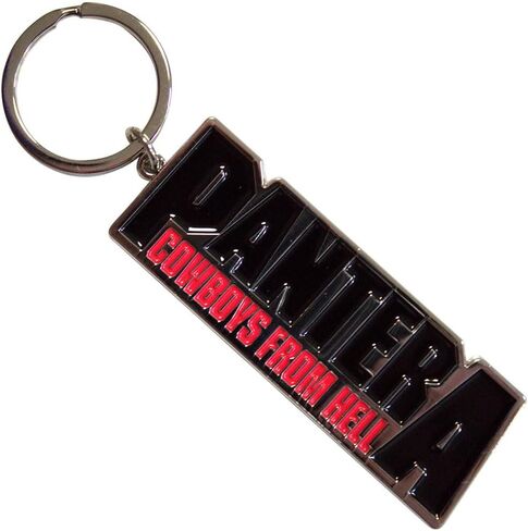 منتجات Rock Off المرخصة رسميًا من Pantera Cowboys From Hell Metal Key Chain in Kuwait