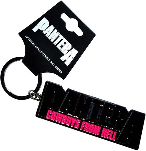 منتجات Rock Off المرخصة رسميًا من Pantera Cowboys From Hell Metal Key Chain in Kuwait