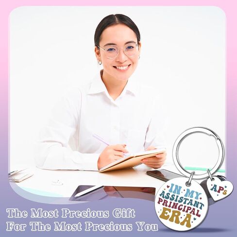 Assistant Principal Appreciation Gifts Assistant Principal Gifts for Women Men Principals Keychain School Principals Day Appreciation Gift for School Administrator in Saudi Arabia
