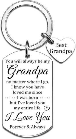 Grandpa Fathers Day Gift Cool Papa Gift For Grandpas From Granddaughter Grandfather Birthday Gifts Happy Birthday Grandpa Gifts For Fathers Day Christmas Best Grandfather Keychain in Saudi Arabia