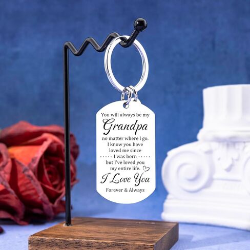 Grandpa Fathers Day Gift Cool Papa Gift For Grandpas From Granddaughter Grandfather Birthday Gifts Happy Birthday Grandpa Gifts For Fathers Day Christmas Best Grandfather Keychain in Saudi Arabia