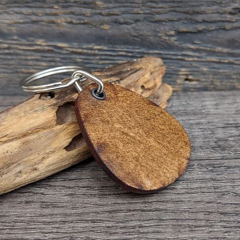 Outdoors Adventurer Genuine Leather Keychain Durable lightweight and Rugged - Vintage Look Kayak and Canoe in Kuwait