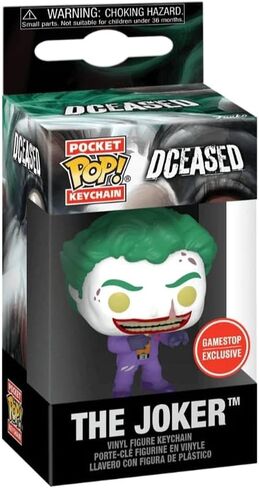 سلسلة مفاتيح Funko DCeased Bloody Zombie Joker الحصرية للجيب بوب in Kuwait