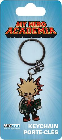 ABYSTYLE بطلي الأكاديمية Merch MHA Merch Bakugo المفاتيح أنيمي المفاتيح البلاستيكية أنيمي اكسسوارات لمحبي in Kuwait