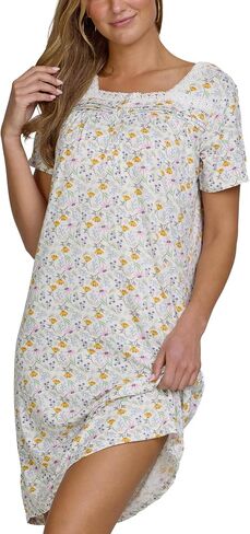 Catherine Malandrino Nightgowns for Women – Breathable Night Gowns for Adult Women, Soft Comfortable Nightgowns in Kuwait