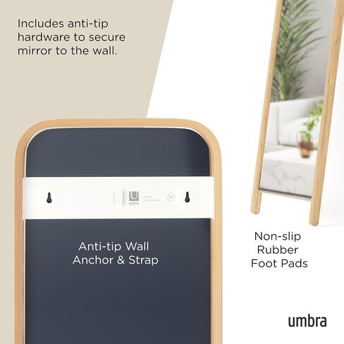 Umbra Bellwood Floor-Length Leaning Mirror in Kuwait