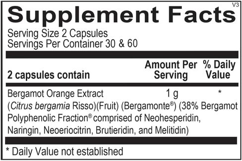 Ortho Bergamot BPF - 60 Capsules in Kuwait