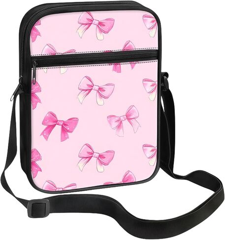 Crossbody Bags for Women & Men, Water-resistant Nylon Shoulder Purse, Small Messenger Bag for Travel & Concert-1F in Saudi Arabia