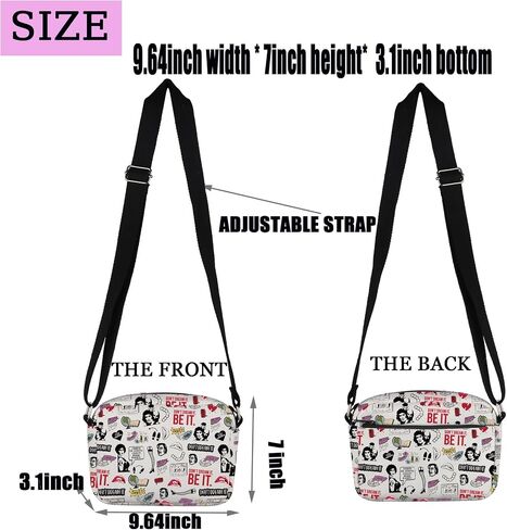 PXTIDY Horror Show Crossbody Bag Movie Musical Merch Tv Show Merch Crossbody Purse Horror Movie Gifts in Kuwait