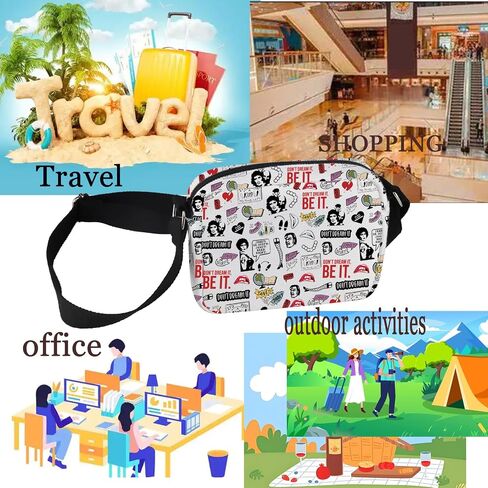 PXTIDY Horror Show Crossbody Bag Movie Musical Merch Tv Show Merch Crossbody Purse Horror Movie Gifts in Kuwait