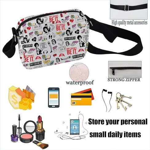 PXTIDY Horror Show Crossbody Bag Movie Musical Merch Tv Show Merch Crossbody Purse Horror Movie Gifts in Kuwait