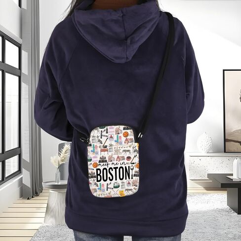 Lywjyb Birdgot Boston Crossbody Bag Boston Vacation Gift Moving to Boston Gift Boston Landmark Merch in Kuwait