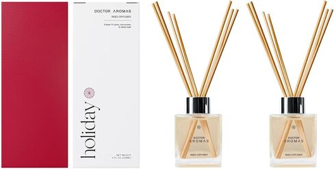 Doctor Aromas Premium Reed Diffuser Diffuser Glass Jar Set Elegant Scent for Home, Room or Bathroom and Fresh Air Scent Lasting Home Fragrance Over 90 Days (Pack of 1, Hope) in Saudi Arabia