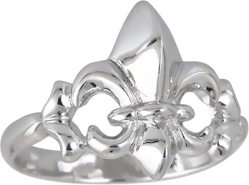 DECADENCE Sterling Silver Fleur De Lis Ring in Kuwait