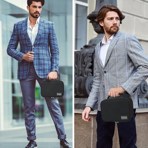 PODAHO Black Travel Odorless Bag with 10PCS Accessories, Portable Smell Proof Box Case with Lock, Great Gift for Friends. in Saudi Arabia