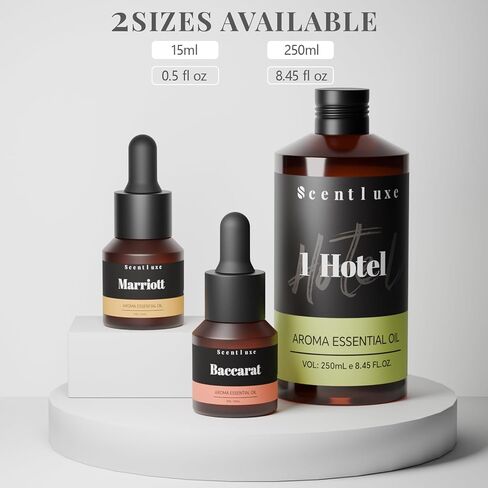 F' Hotel Waterless Oil for Aromatherapy Diffusers - Inspired by Four Season Hotel Home Luxury Scents, Premium Fragrance Oil for Ultrasonic and Waterless Diffusers and Crafting - 15 mL in Saudi Arabia