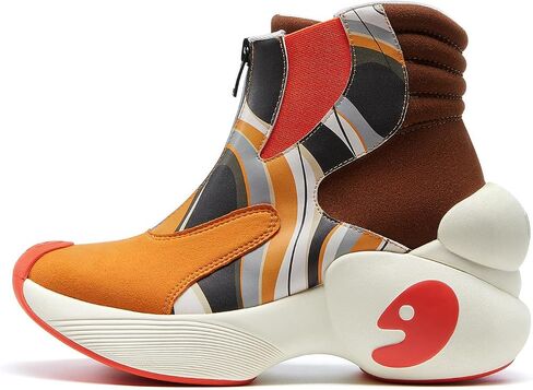 UIN Women's Platform Fashion Boots Comfortable Chunky Art Travel Shoes Bilbao in Kuwait