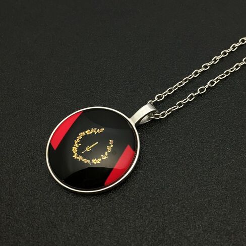 Black American Heritage Flag Necklace - African American Flag Necklaces for Men and Women in Saudi Arabia