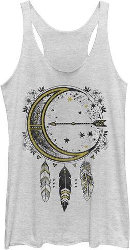 Women's Chin UP Moon Dreamcatcher Racerback Tank Top in Saudi Arabia
