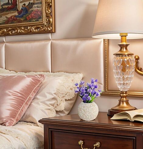 Medieval Minimalist Romantic Style Vase Set of 3，Ceramic Flower Vases Decor for Home Table Shelf Living Room Bed Room Kitchen Office Gift-Beige in Saudi Arabia
