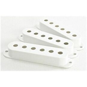 Fender Pickup Covers, Stratocaster - White