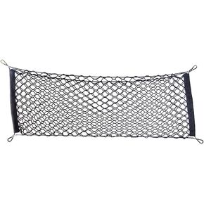 Envelope Style Automotive Elastic Trunk Mesh Cargo Net Compatible with Ford Mustang 15 16 17 18 19 20 21 22 23 24