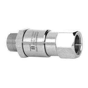 Mosmatic 32.864 Rotary Unions DGV Swivel G1 1/2" NPTM G2 1/2" NPTF NW 3/8", Silver